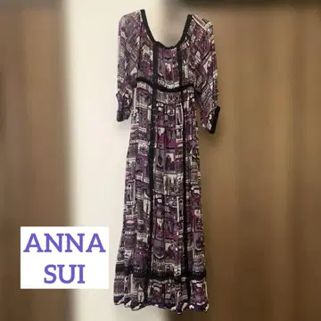 ANNA SUI 5부 소매 원피스