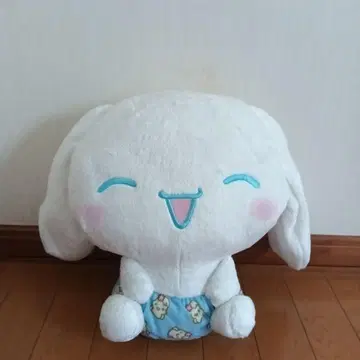 시나모롤 데카빵 BIG 봉제 인형 시나몬 기저귀 파란색 스카이블루 산리오