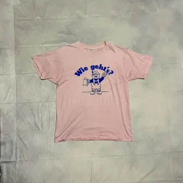 핑크 티셔츠, 멋진 배색, 독일, 검정 80년대 90년대