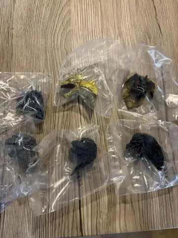 제일복권 고질라 대괴수 열전 G G상 몬스터 헤드 마그넷 컴프 세트