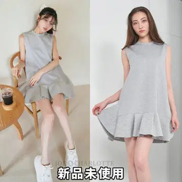 다리치 darich 랜덤 프릴 분또 미니 원피스 GRY Free