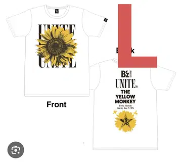 B'z THE YELLOW MONKEY 콜라보 티셔츠 UNITE02