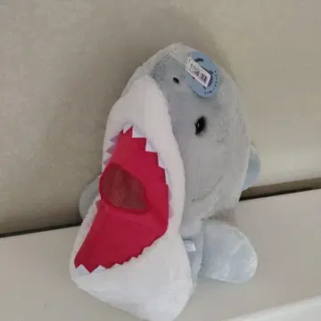 KABURU SAME 상어 봉제 인형 마스크 약 30cm