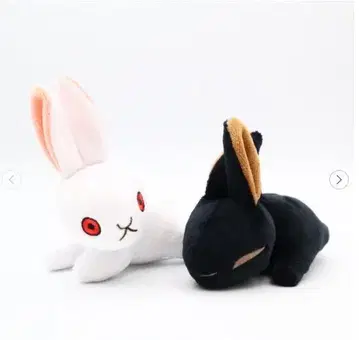 다이카쿠지 노토 봉제 인형 화이트 블랙 세트