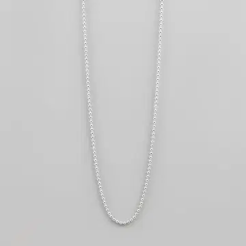 언노운. U121 " BALLCHAIN1 " NECKLACE