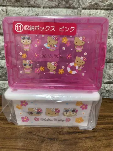 산리오 복권 헬로키티 수납 박스