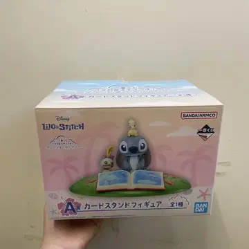 릴로 & 스티치 A상 카드 스탠드 피규어