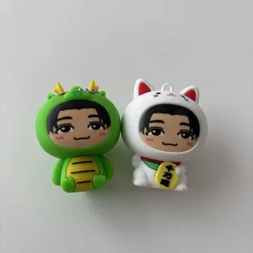 모모타 하야 린넨 인형옷 키링