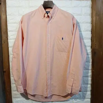 Ralph Lauren 핑크 빅 셔츠 M