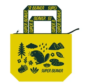 SUPER BEAVER 레저 토트백
