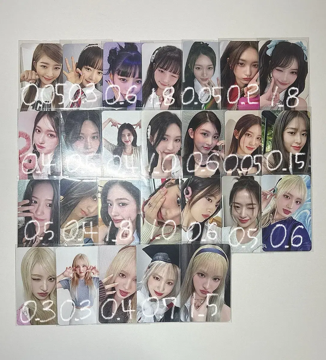 Ive Wonyoung Yujin Leeseo Lay Gaeul Liz official goods poca wts