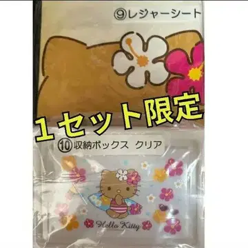 키티 당첨 복권 제일복권 레저 시트 & 수납 박스 클리어