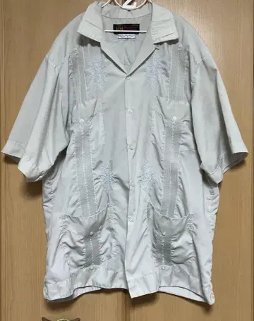 80's GUAYABERAS YUCATECAS 쿠바 셔츠 멕시코제
