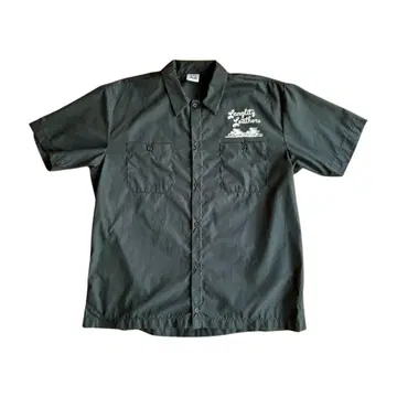 Langlitz Leathers 블랙 셔츠 L 사이즈