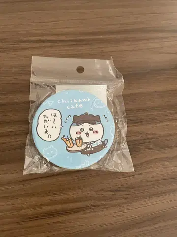 치이카와 치이카와 카페 원형 컴팩트 거울 (하치와레)