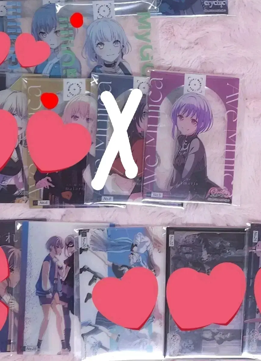 Bang Dream! Clear Card MyGO!!!!! Sakiko Tomori Umiri Rana Nyamu Goods