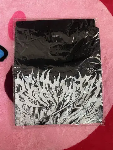BABYMETAL 갤럭시 데스 워리어스 티셔츠 L 사이즈