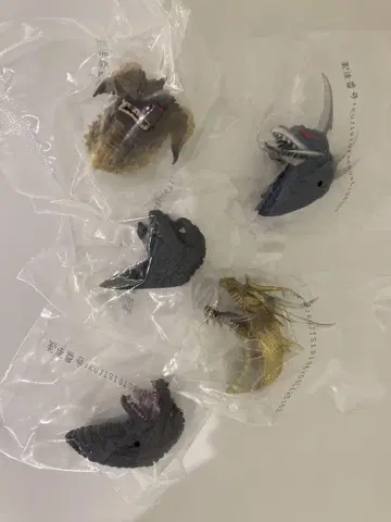 고질라 제일복권 헤드 5개 세트