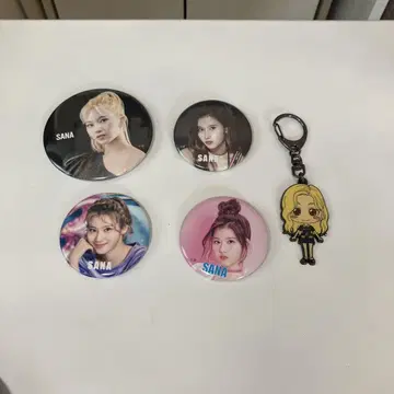 TWICE SANA 캔뱃지 세트