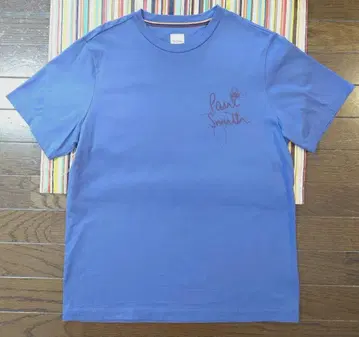 폴스미스 Paul Smith 티셔츠 페이크 자수 반팔