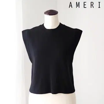AMERI LAYERED OVER SHOULDER KNIT 베스트만