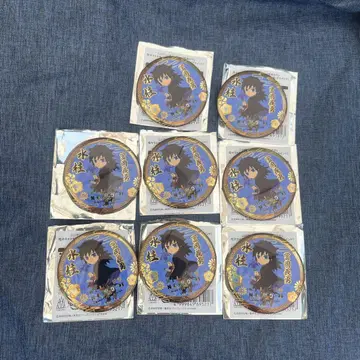 귀멸의 칼날 니지겐노모리 기둥 키라메타 캔뱃지 56mm 토미오카 기유