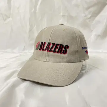 90s NBA 포틀랜드 트레일 블레이저스 자수 로고 6패널 캡