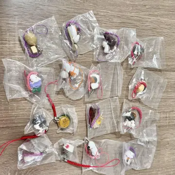 신품 미개봉 나츠메 우인장 냥코 선생님 키링 스트랩 가챠가챠