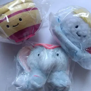 니코리노 태국 봉제 인형 코끼리 톰얌쿵 카오망가이 가챠
