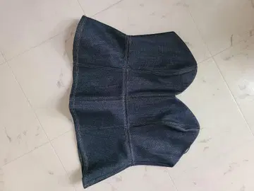 새상품 자라 데님 뷔스티에