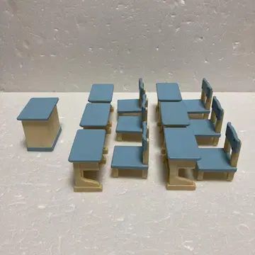 숲속의 학교 교탁 & 책상 & 의자 세트 실바니아