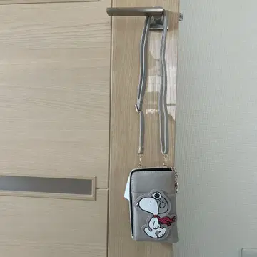 SNOOPY 사코슈 스마트폰 숄더 숄더 파우치