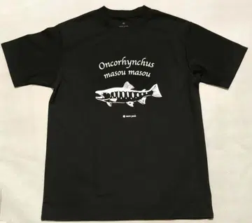 새상품 스노우피크 TONEDTROUT 콜라보 티셔츠 L 사이즈 블랙