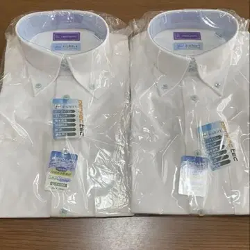 i-shirt 37 다리미 필요 없는 반팔 셔츠 S 사이즈 2장 세트
