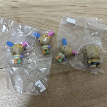모두 함께 바캉스 피규어 4개 세트