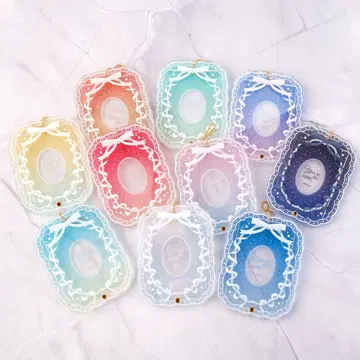 후쿠야 포토 카드 아크릴 프레임 그라데이션 레이스 전종