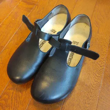 버켄스탁 BIRKENSTOCK 티켈 블랙 39 스트랩