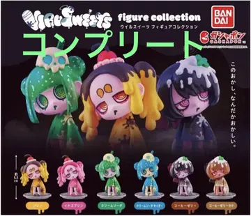 전 6종 세트 VIRUSWEETS figure 바이러스 스위츠