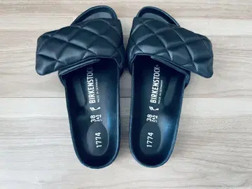 버켄스탁 블랙 샌들 38