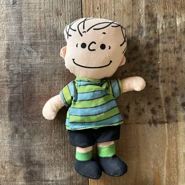 라이너스 피로드 인형 빈티지 피넛 스누피 봉제 인형