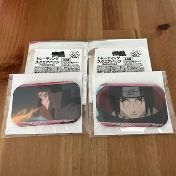 NARUTO 이타치 캔뱃지 2개 세트