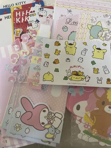 산리오 레터 세트