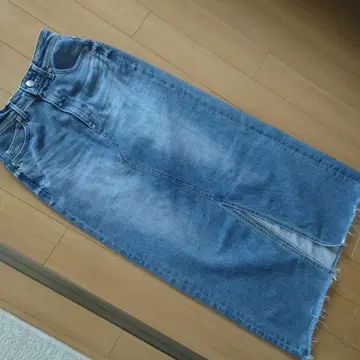 야누크 데님 스커트