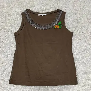 picone 피코네 비쥬 자수 탱크탑