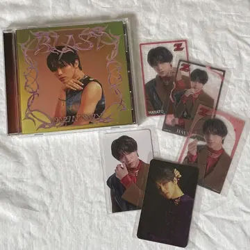 ONE N' ONLY BLAST HAYATO CD&트레이딩 카드 세트