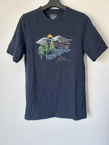 L.L.Bean 네이비 티셔츠 S 사이즈