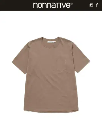 nonnative DWELLER S/S TEE COTTON KHAKI