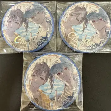 ChroNoiR Blue Memories 오로라 캔뱃지 카노 쿠츠하
