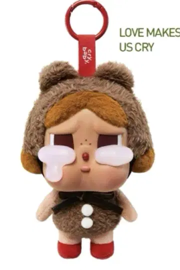 CRYBABY Crying Again 페이스 봉제 인형 크라이 베이비 곰
