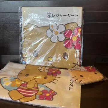 일광화상 키티 복권 레저 시트 거즈 타월 파우치